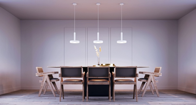 Подвесной светодиодный светильник Arlight SP-Eric-R250-8W Warm3000 035930 - 2