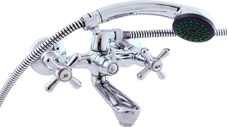 Смеситель для ванны Rav Slezak Morava хром  MK154.5/1 - 0