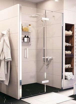 Душевая дверь в нишу Wasserkraft Aller White 10H05RW 120 см 10H05RWHITE - 1