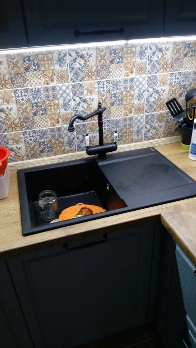 Мойка кухонная Omoikiri Daisen 78-LB черная 4993692 - 1