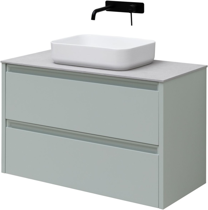 Тумба под раковину Allen Brau Fantasy 100 светло - зеленый матовый 1.11003.PWM - 0