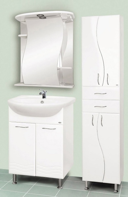 Зеркало-шкаф Misty Лиана 60 L Э-Лиа02060-01СвЛ - 1