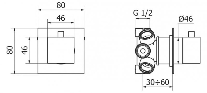 Вентиль Cezares Articoli vari  CZR-DEV5-01-Cr - 1