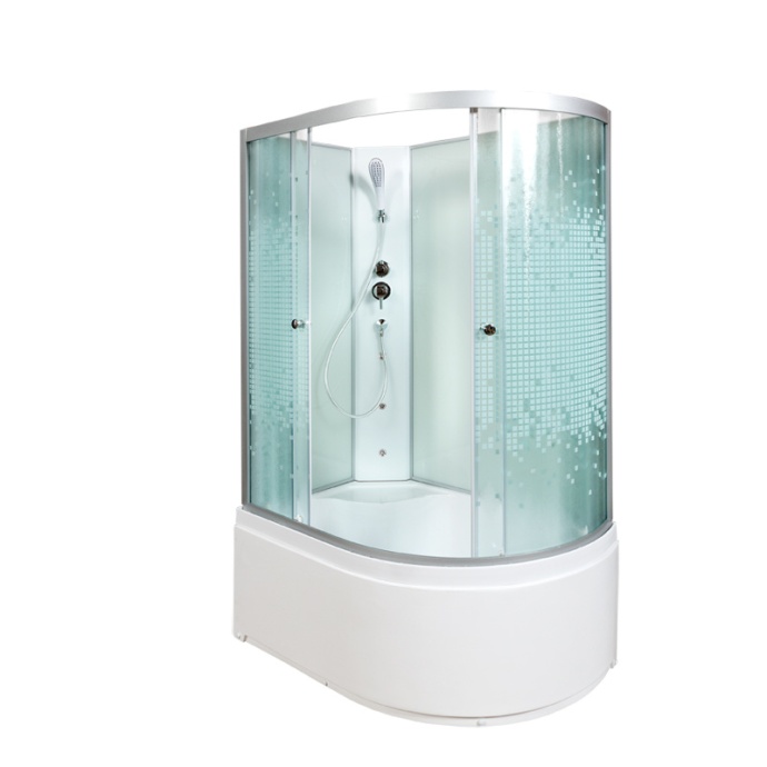 Душевая кабина Deto L 120х80 с гидромассажем, без крыши  L920LNGM - 1