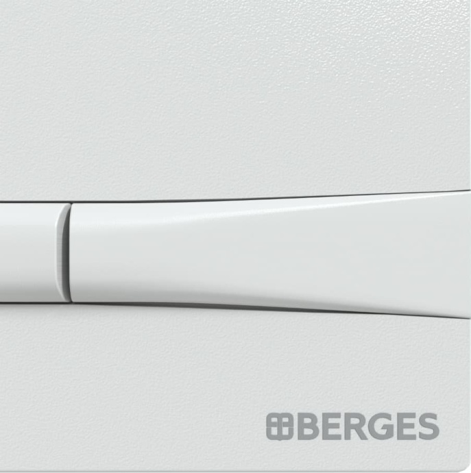 Система инсталляции для унитазов Berges Wasserhaus Novum 040250 с кнопкой смыва, белая - 5