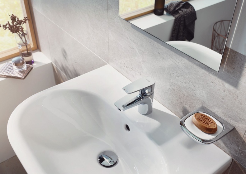 Смеситель Kludi Pure&Solid 342920575 для раковины - 1