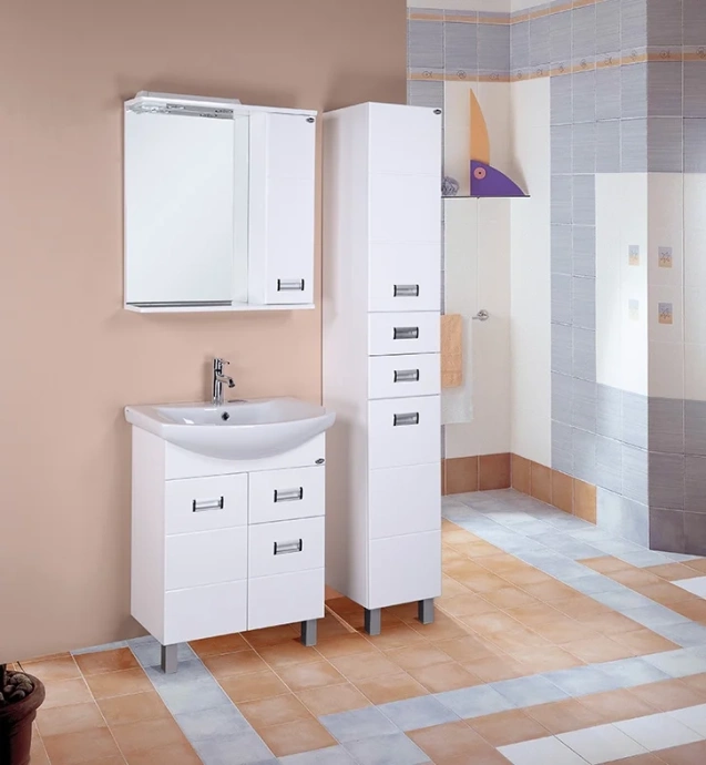 Тумба с раковиной Onika Балтика 60 белый - 3