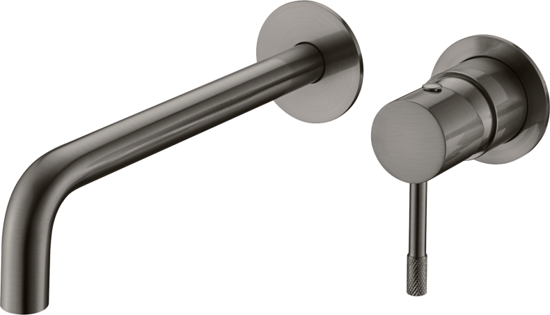 Смеситель для раковины Boheme Uno 465-GM gun metall - 0