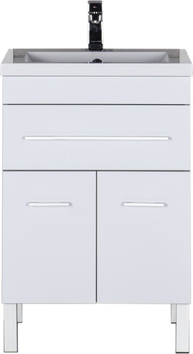 Мебель для ванной Aquanet Верона 58 белая, 1 ящик, 2 двери 182507 - 2