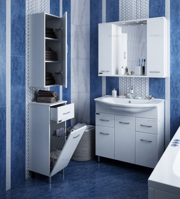 Шкаф СанТа ПШ 30х80 401003 - 3