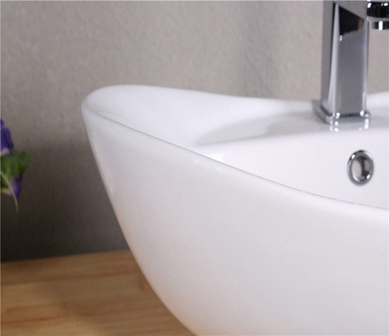 Раковина накладная Ceramalux N белый  9018 - 1