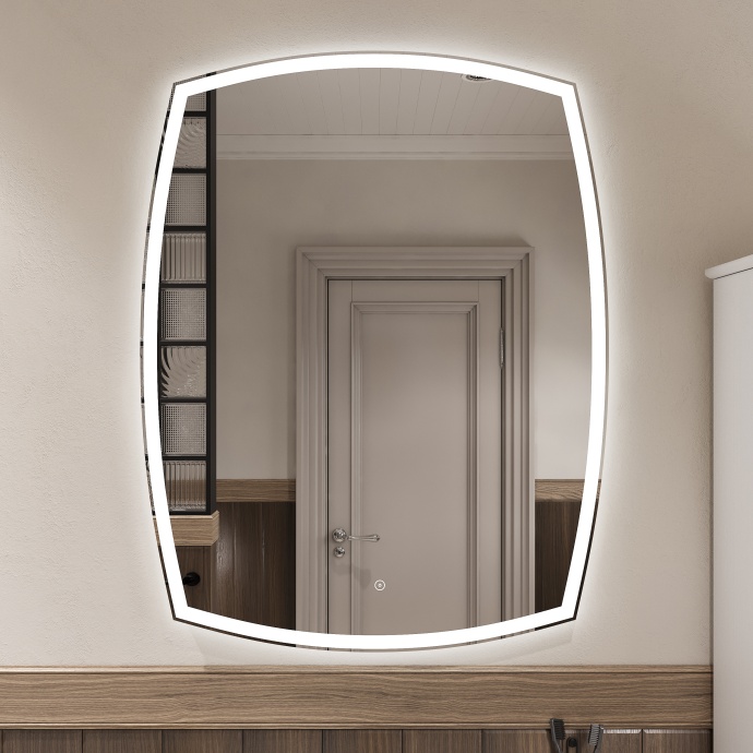 Зеркало DIWO Сочи 70 с подсветкой ЗЛП2148 - 0