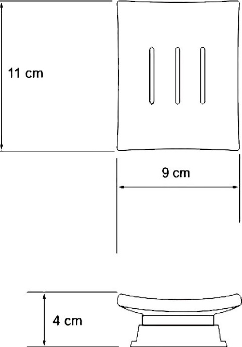 Мыльница Wasserkraft Amper K-5429black - 3