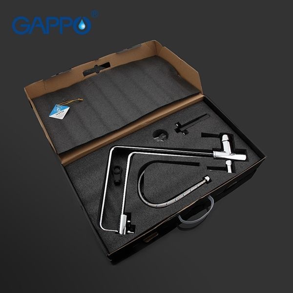 Смеситель для кухни с подключением фильтра питьевой воды хром G4398-5 - 7