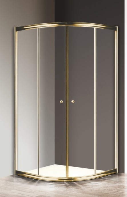 Душевой уголок Cezares Giubileo  GIUBILEO-R-2-100-SCORREVOLE-CP-Br - 8