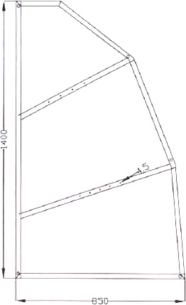 Каркас для ванны Cersanit Joanna 150 K-RW-JOANNA*150n - 2