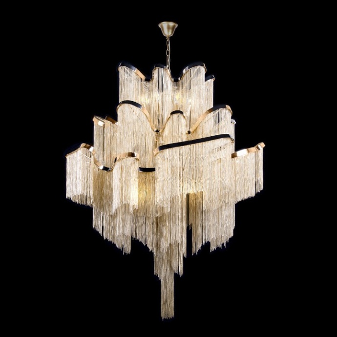 Подвесная люстра Loft it Stream 10208/1000 Gold - 4