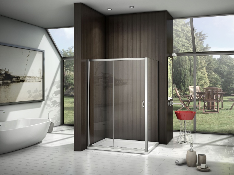 Душевой уголок Good Door Latte WTW+SP-C-WE 130x80 - 2