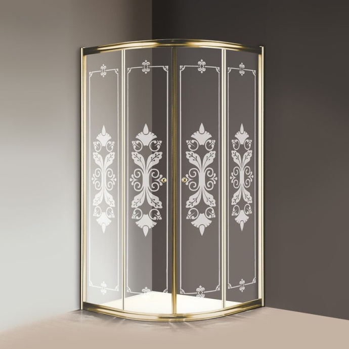 Душевой уголок Cezares Giubileo R2 100 scorrevole CP G GIUBILEO-R-2-100-SCORREVOLE-CP-G - 0