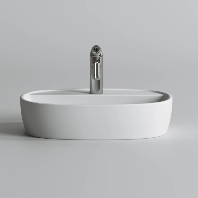 Раковина накладная Ceramica Nova Element 50х38 белая CN6036 - 1