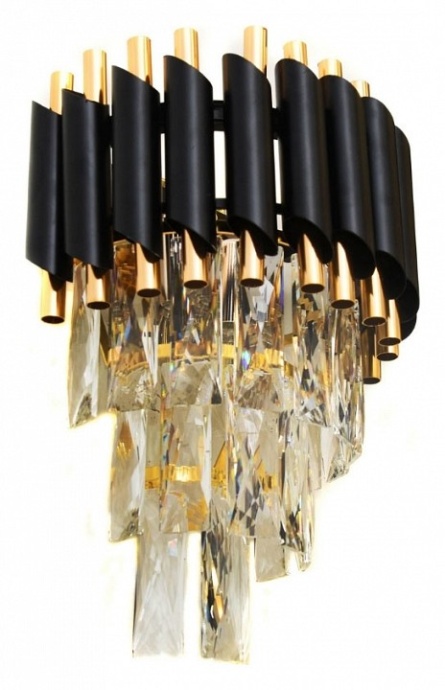 Накладной светильник LUMINA DECO Funneli LDW 6003-2 BK+F.GD - 0