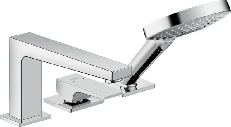 Смеситель Hansgrohe Metropol 32550000 на борт ванны - 0