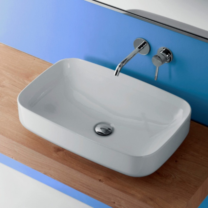 Раковина накладная Kerasan Tribeca 60 белый  514101 - 1