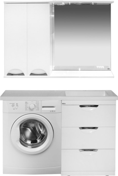 Зеркало Misty Куба 120 L П-Куб-01120-011Л - 1