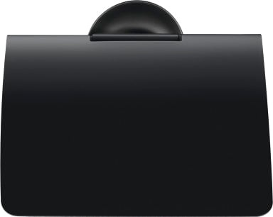 Держатель туалетной бумаги Duravit Starck T 0099404600 черный, с крышкой - 0