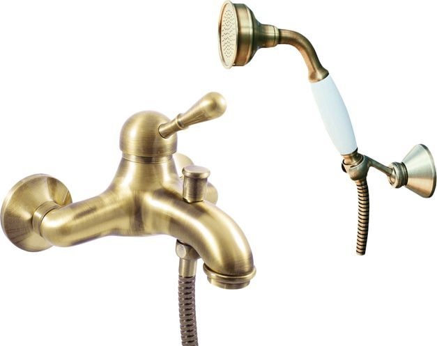 Смеситель Rav Slezak Labe Mosaz L054.5/2SM для ванны с душем - 0