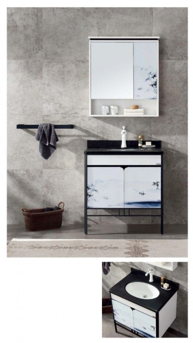 Раковина встраиваемая CeramaLux N 56 см белый  561 - 7