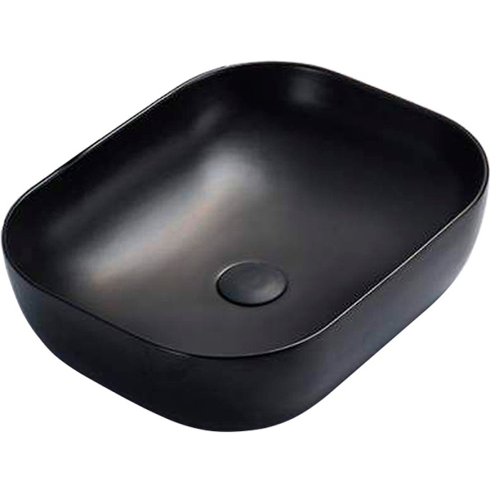 Раковина накладная CeramaLux NC 49 см черный матовый  78104-1MB - 0