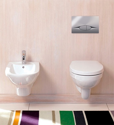 Комплект Jacob Delafon Patio E29025-NF-M15 кнопка хром - 1