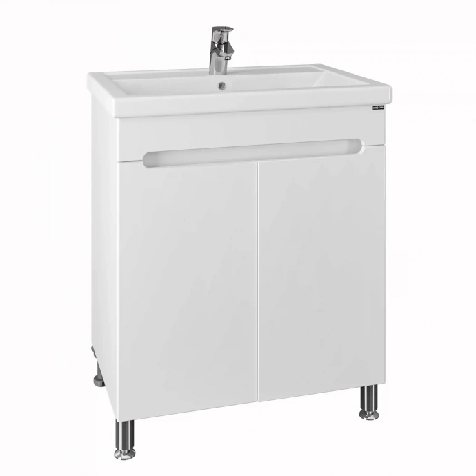 Тумба под раковину напольная Санта Лондон 70 белый 224016 - 0