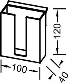 EB1844RU-NF Sherwood Держатель для ватных дисков - 1