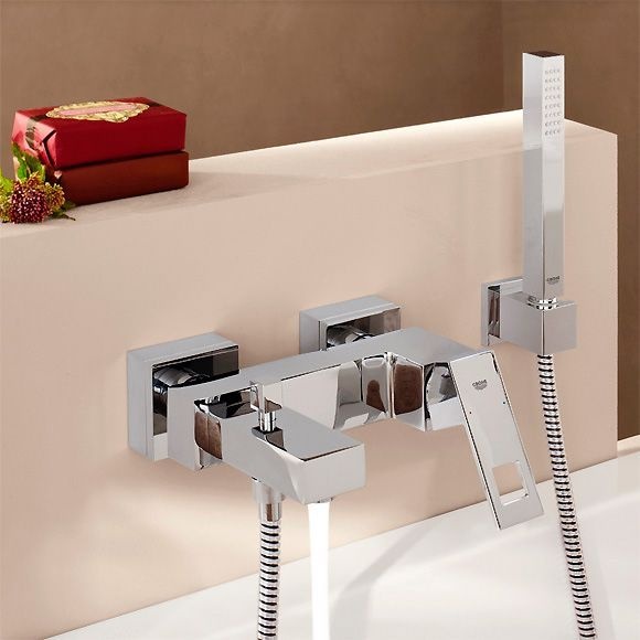 Смеситель Grohe Eurocube 23140000 для ванны с душем - 2