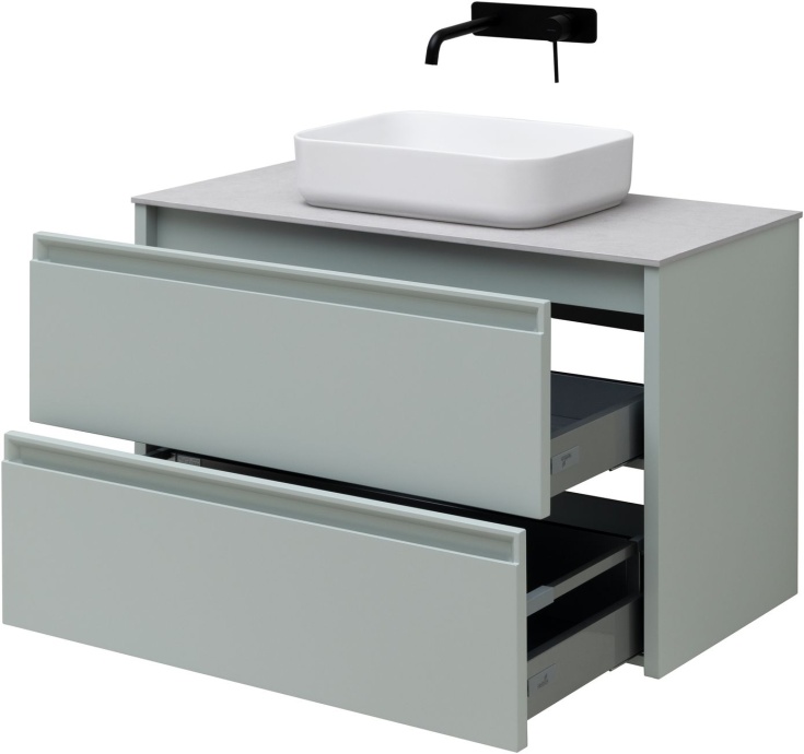 Тумба под раковину Allen Brau Fantasy 100 светло - зеленый матовый 1.11003.PWM - 4