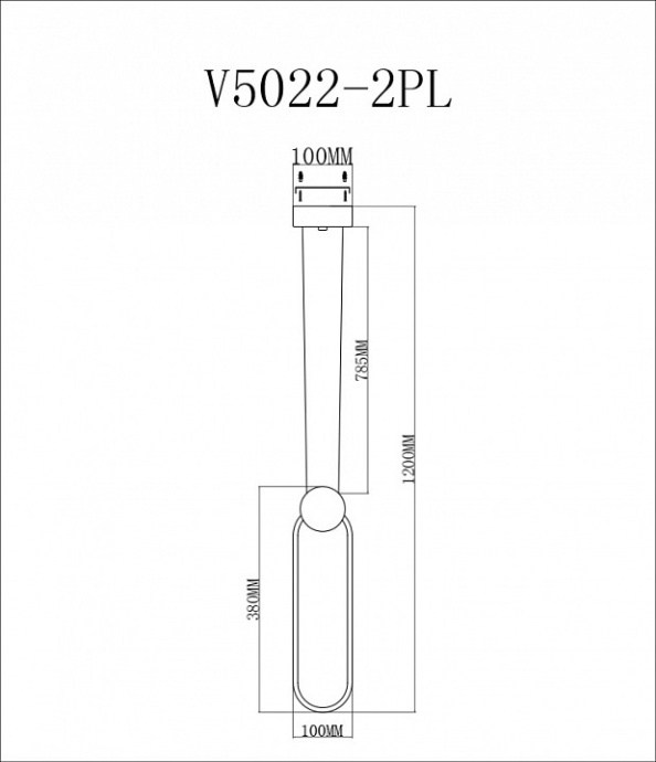 Подвесной светильник Moderli Store V5022-2PL - 2