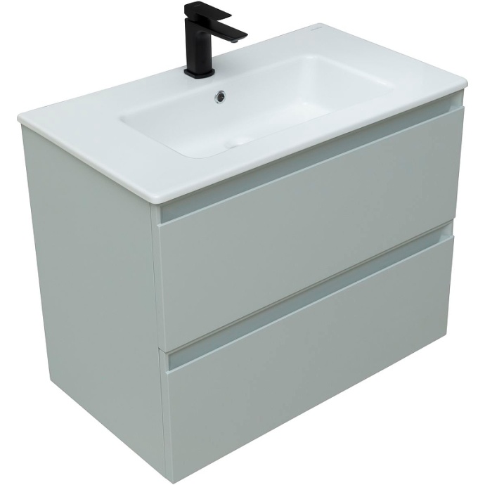 Тумба под раковину Allen Brau Eclipse 80 светло - зеленый матовый 1.E1002.PWM - 3