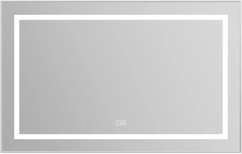Зеркало BelBagno Kraft 108.5х68.5 с подсветкой, подогревом, хром  SPC-KRAFT-1085-685-TCH-WARM - 0