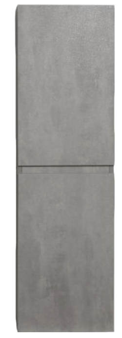 Шкаф-пенал Belbagno Luce 40х135 серый LUCE-1350-2A-SC-SCM - 0