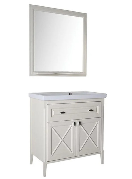 Комплект мебели для ванной Монте 80 (Благородный Бежевый)	 1079101 - 1