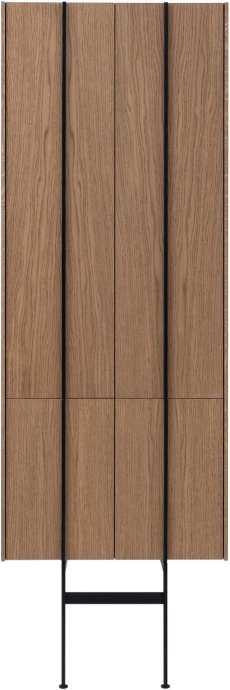 Шкаф пенал Allen Brau Reality 60 подвесной темное дерево 1.32003.NO - 1