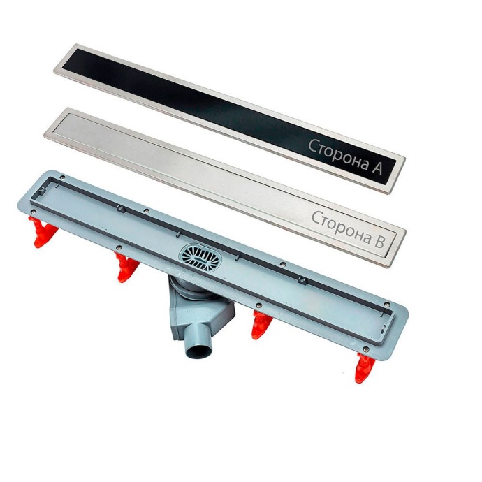 Душевой лоток Pestan Confluo Premium Line 850 черное стекло/сталь 13000295 - 2