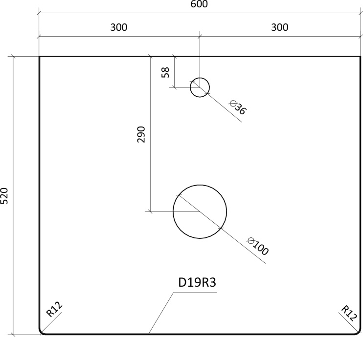 Тумба с раковиной STWORKI Берген 60 белая со светлой столешницей, раковина Sottile 1478-001-0125 566653 - 7