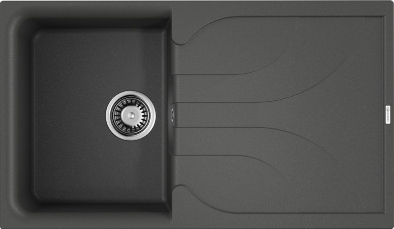 Мойка кухонная Omoikiri Yasugata 86 платина 4993875 - 0