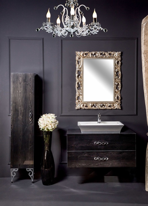 Тумба под раковину Armadi Art NeoArt 100 темное дерево 831-100-BW - 6