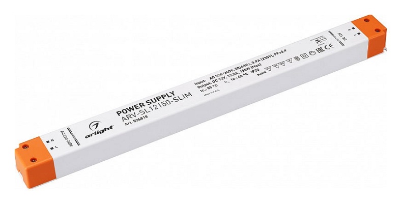 Блок питания Arlight ARV-SN12075-Slim-PFC-C 12V 150W IP20 12,5A 026818 - 0
