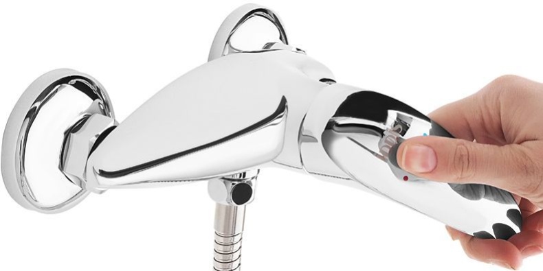 Смеситель для душа, Leaf, IDDIS, LEASB00I03WA - 2