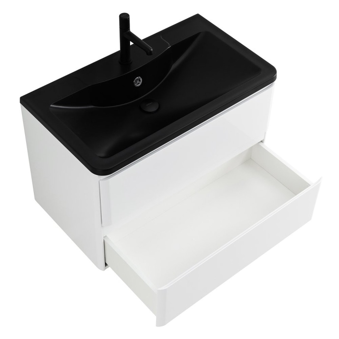 Тумба с раковиной BelBagno Albano 100 белый - 9